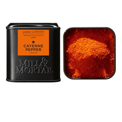 Mill & Mortar Cayenne Peppar Stark Ekologisk | 45 g