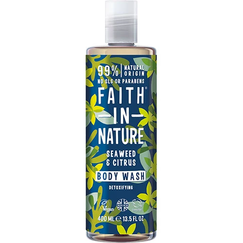 Faith in Nature Shower Gel | Alger Extrakt