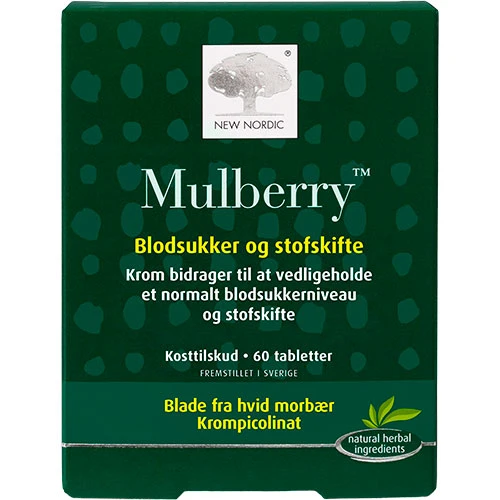 New Nordic Mulberry | 60 tabletter