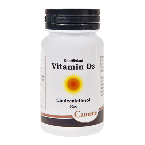 Camette Vitamin D 30 Mcg | 180 tabletter