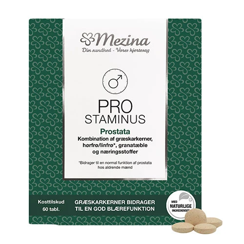Mezina Pro-staminus | 60 tabletter