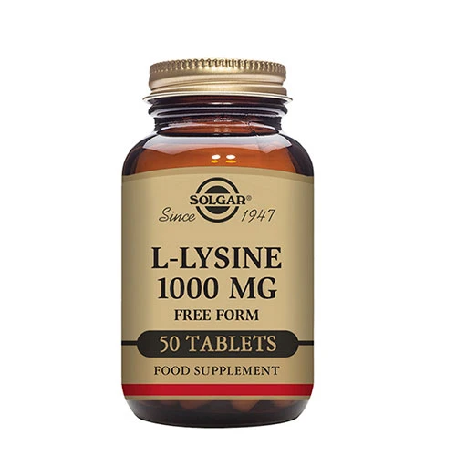 Solgar L-Lysin 1000 mg | 50 tabletter
