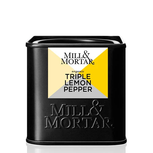 Mill & Mortar Triple Lemon Peppar Ekologisk | 50 g