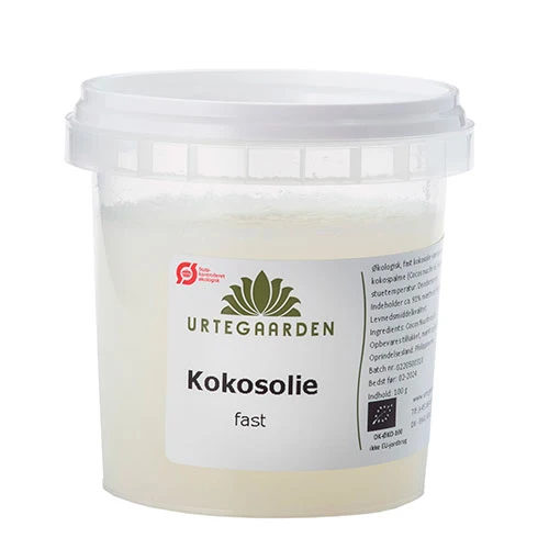 Urtegaarden Kokosolja, Fast Ekologisk | 100 g