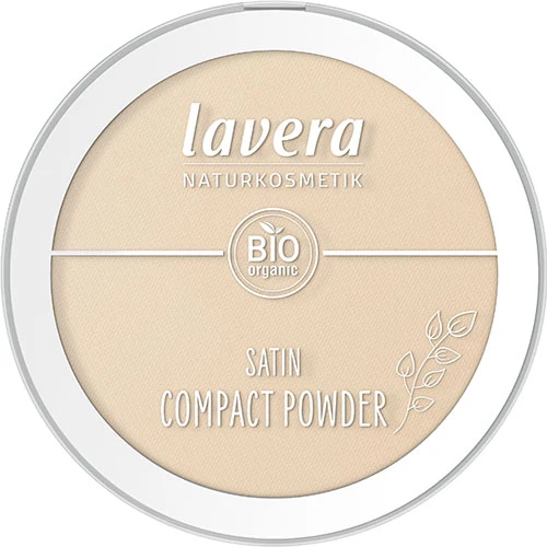 lavera Satin Compact Powder | Medium 02