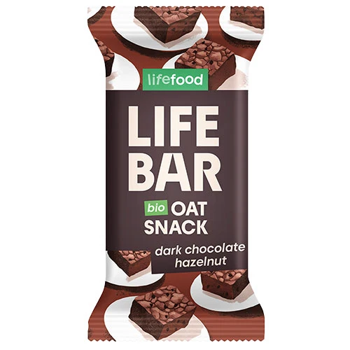 Lifefood LifeBar Havrebar Ekologisk Glutenfri | Brownie