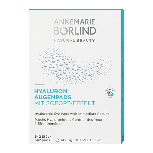 Annemarie Börlind HYALURONIC Eye pads | 6x2stk
