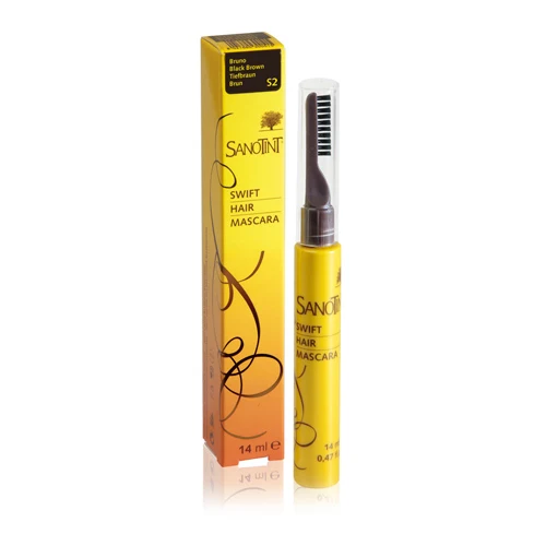 Sanotint Hår mascara 04 Ljusbrun | 14 ml