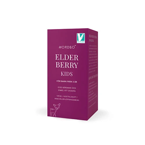 NORDBO Elderberry Kids | 120 ml