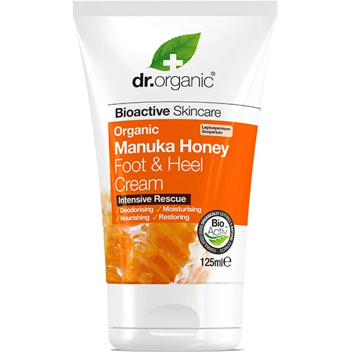 Dr. Organic Manuka Honey Foot & Heel Cream 500g | 125 ml