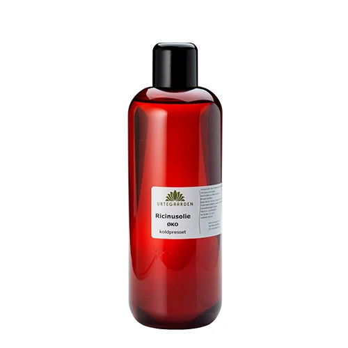 Urtegaarden Castor Oil / Ricinolja 100% Ekologisk | 500 ml