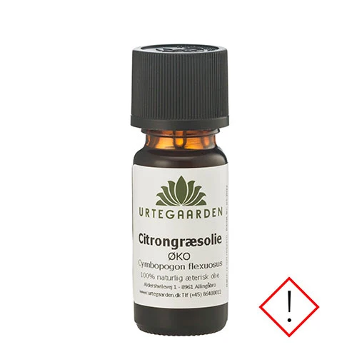 Urtegaarden Citrongräsolja Ekologisk | 10 ml