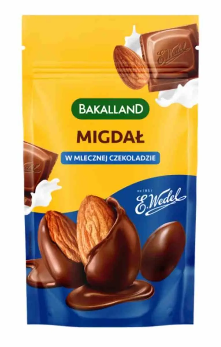 Bakalland Mandeln in Milchschokolade 75g