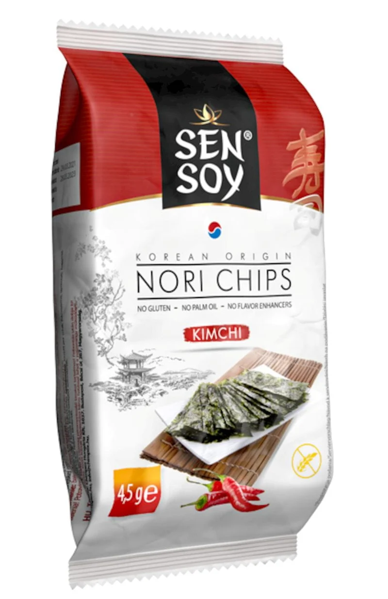 NORI KIMCHI GLUTENFREIE CHIPS 4,5 g - SEN SOY