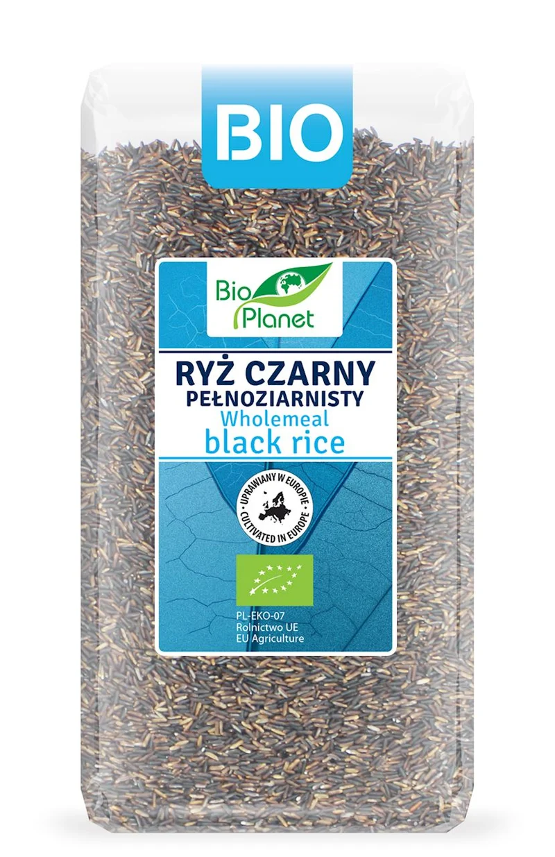 SCHWARZER REIS (AUFGEBAUT IN EUROPA) BIO 500 g - BIO PLANET