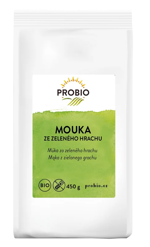 Glutenfreies GRÜNES ROHSTOFFMEHL BIO 450 g - PROBIO