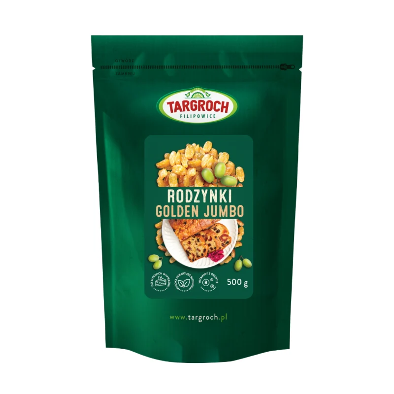 Goldene Jumbo-Rosine - 500 g Targroch