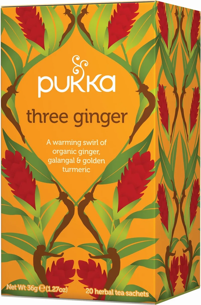 Drei Ingwer bio 20 Portionsbeutel Pukka