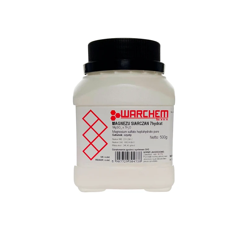 MAGNESIUM SULPHATE 7hydrate - rein 500g WARCHEM