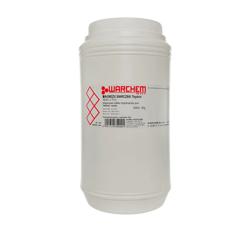 MAGNESIUM SULPHATE 7hydrate - rein 2kg WARCHEM