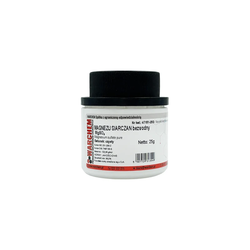 MAGNESIUM SULPHATE wasserfrei - rein 25g WARCHEM