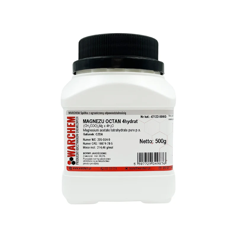 MAGNESIUM-ACETAT 4-Hydrat - CZDA 500g WARCHEM