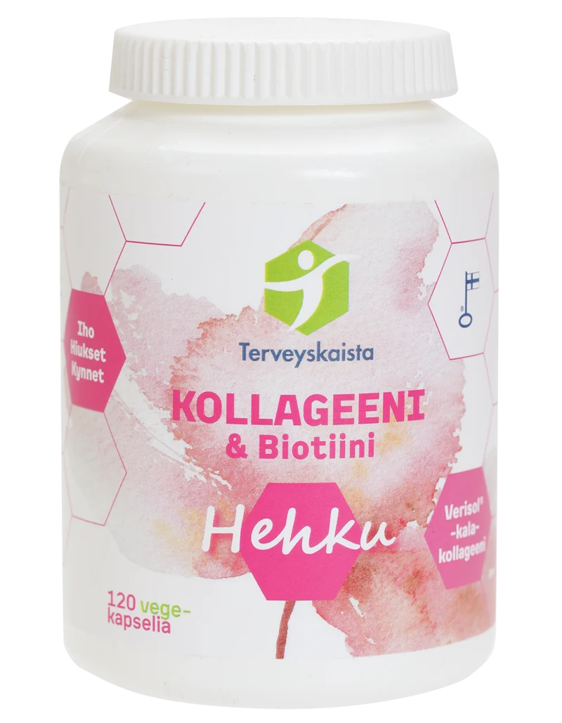 Kollageeni & Biotiini Hehku 120kps.