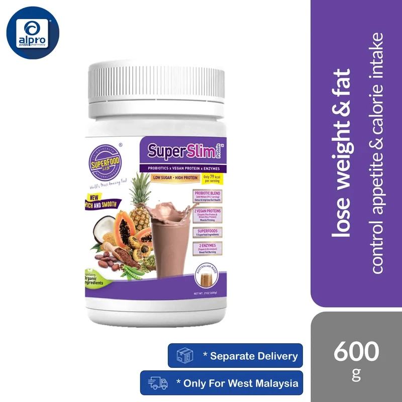 SuperFood Lab SuperSlim 600g | Control Appetite & Calorie Intake