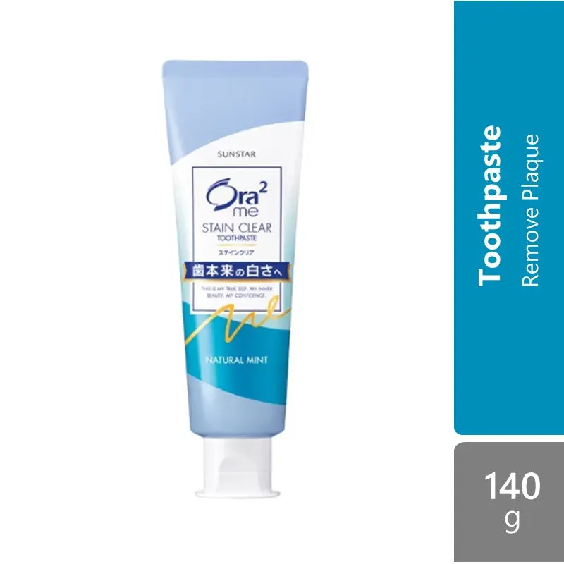 Sunstar Ora2 Me Stain Clear Dental Paste Natural Mint 140g