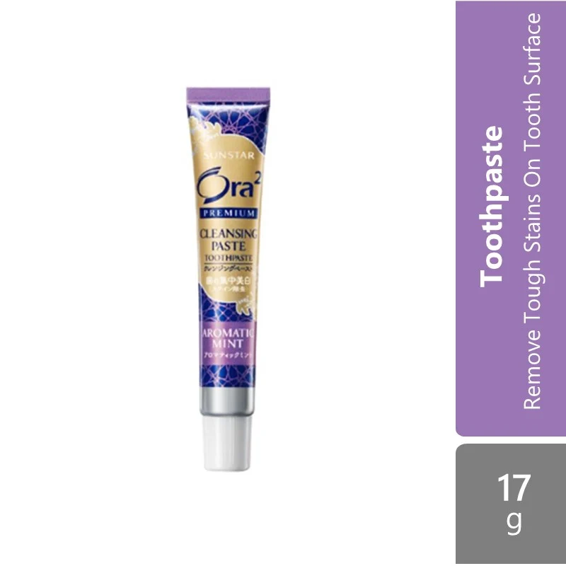 Sunstar Ora2 Premium Cleansing Paste Aromatic Mint 17g