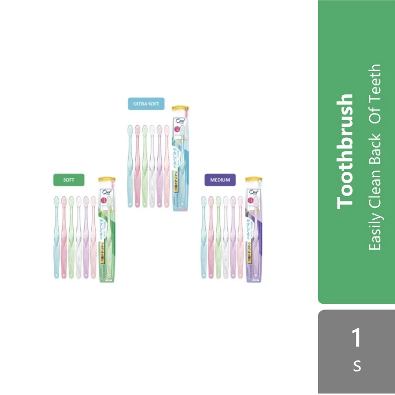 Sunstar Ora2 Me Miracle Catch Toothbrush Compact Head 1S( Medium, Soft, Ultrasoft)