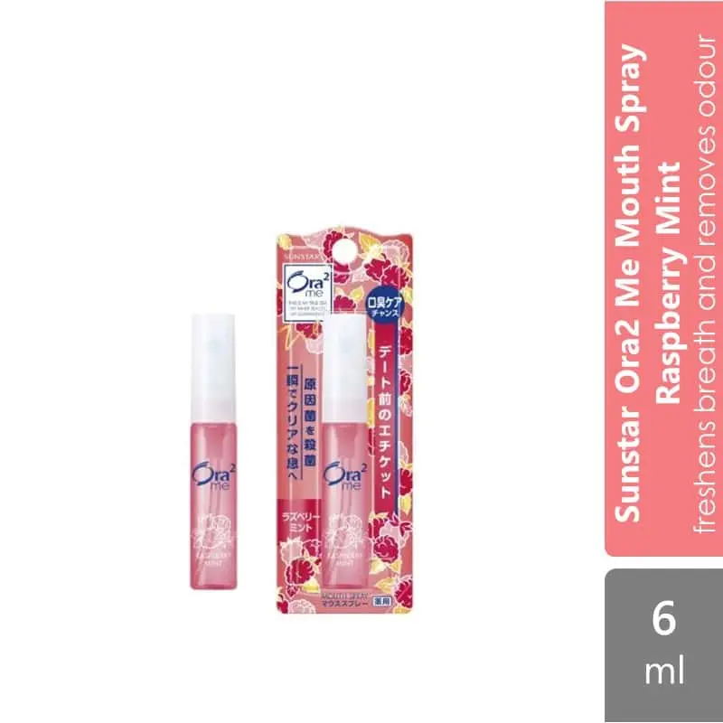 Sunstar Ora2 Me Mouth Spray Raspberry Mint 6ml