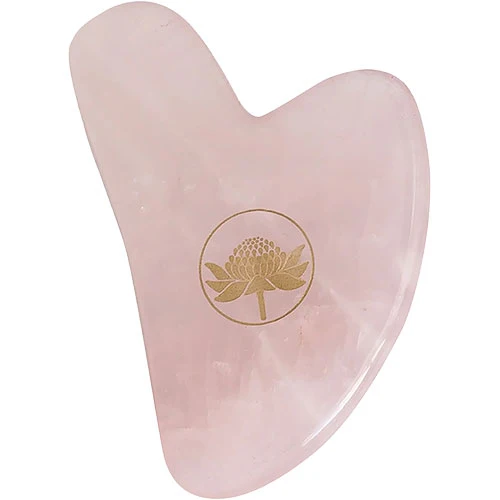 Australian Bush Flower Essences Gua Sha Verktyg Rosenkvarts