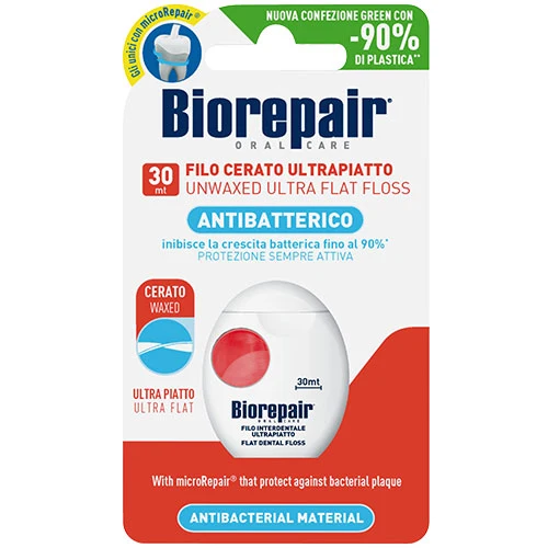 Biorepair Tandtråd | Antibacterial Ultra Flat