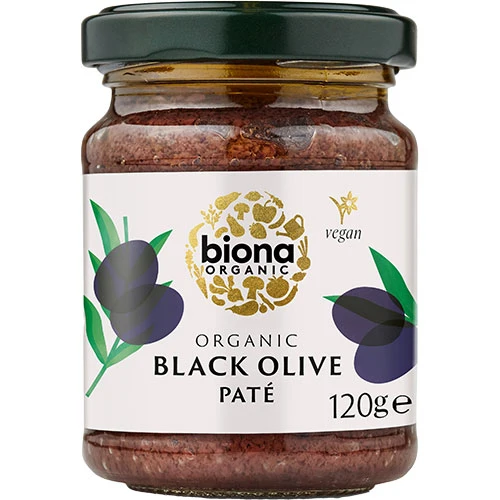 Biona Organic Svarta Oliver Tapenade/paté Ekologisk | 120 g