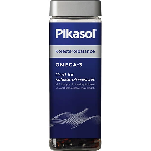 Pikasol Kolesterolbalance Omega-3 | 160 kapslar