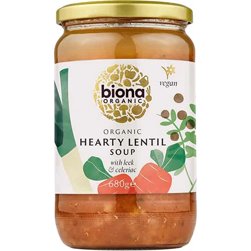 Biona Organic Linsesoppa Ekologisk | 680 g