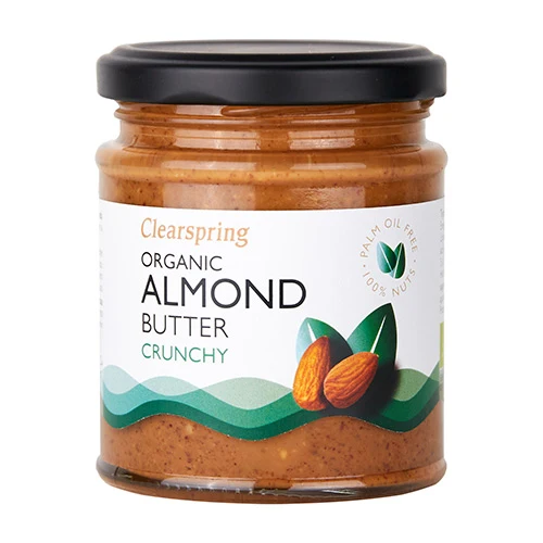 Clearspring Almond Butter Ekologiskt | Crunchy