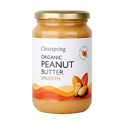 Clearspring Peanøttsmør Smooth Ekologiskt | 170 g
