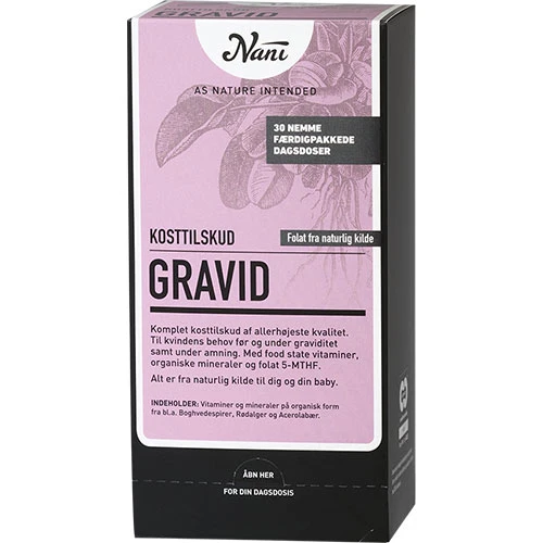 Nani Gravid Kosttillskott | 30 påsar