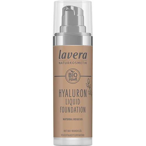 lavera Foundation Hyaluron Liquid | Natural Beige 05
