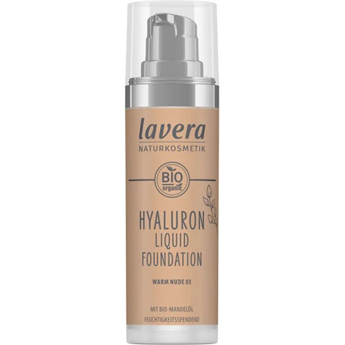 lavera Foundation Hyaluron Liquid | Warm Nude 03