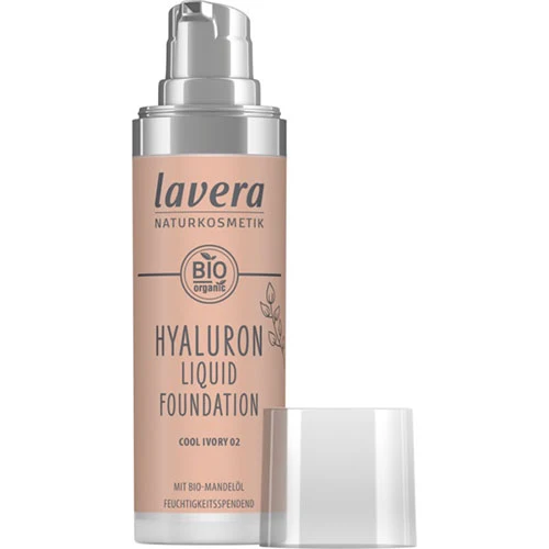 lavera Foundation Hyaluron Liquid | Cool Ivory 02