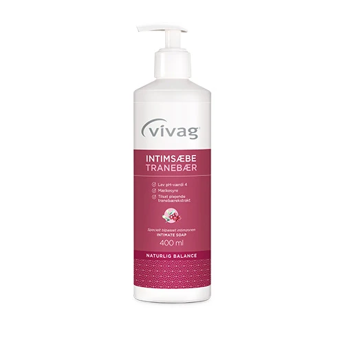 Vivag Intimtvål Tranbär | 400 ml