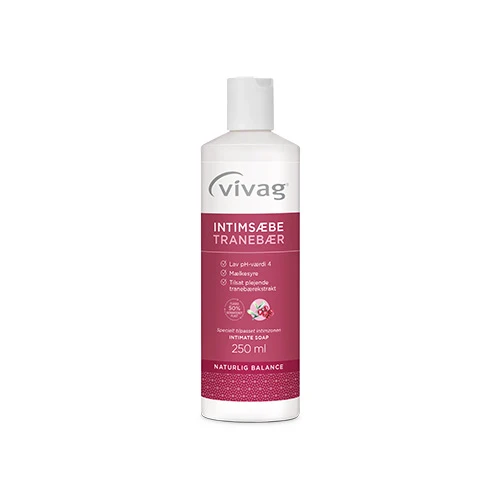 Vivag Intimtvål Tranbär | 250 ml