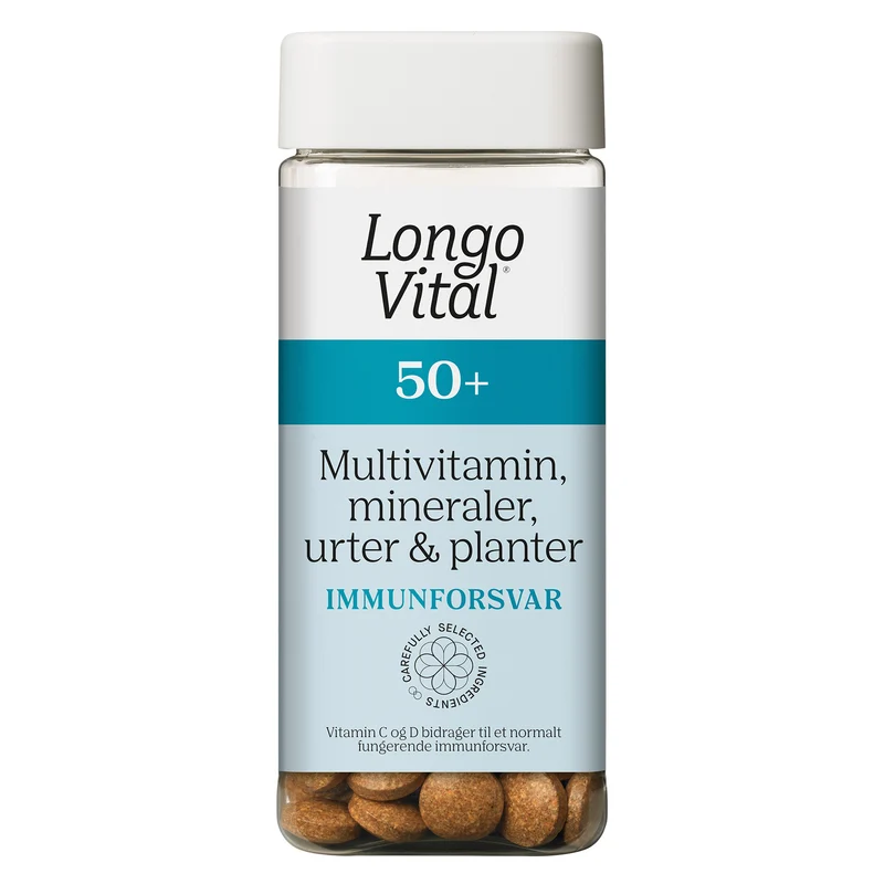 Longo 50+ | 180 tabletter