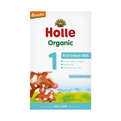 Holle Bröstmjölksersättning 1 Komjölk Ekologisk Demeter | 400 g