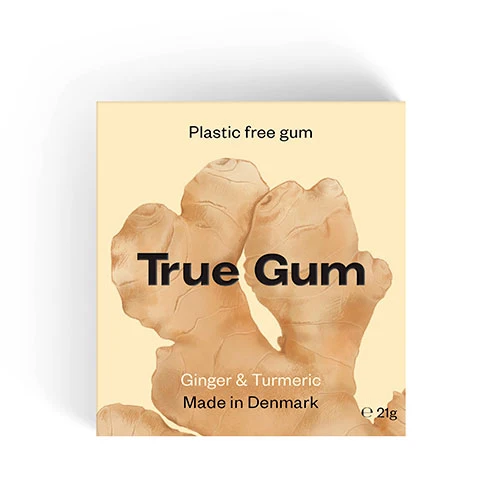 True Gum Tyggegummi | Ginger & Turmeric