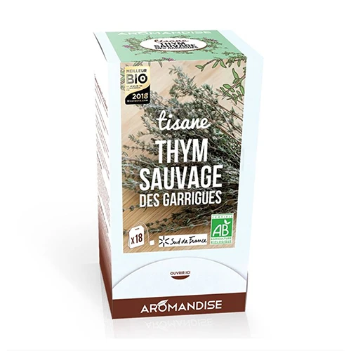Aromandise Timjan te Ekologisk | 18 påsar