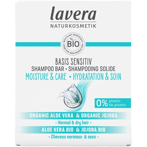 lavera Shampoo Bar Moisture & Care - Basis Sensitiv | 50 g
